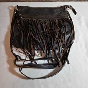 INNUE Made in Italy Brown Leather Crossbdy bag